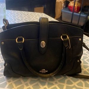Coach Mercer satchel MINI with small coach wallet